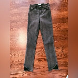 GB Juniors Skinny Jeans in Charcoal Wash